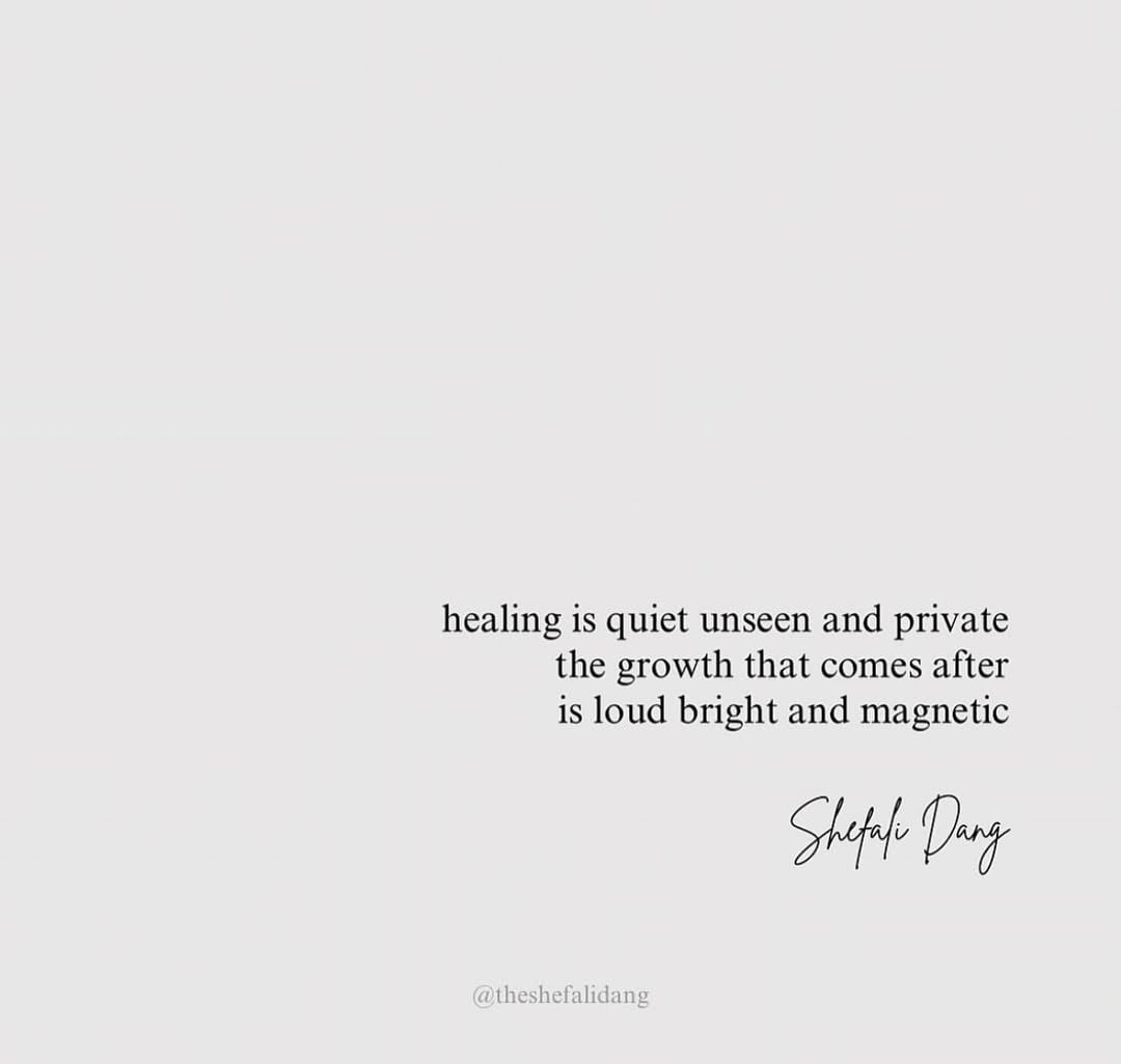 We’re all healing from something. It might feel difficult, dark and lonely but just trust the process. The ‘after’ is always brighter, happier and stronger. 🫶Dive into my world, where poetry meets soul – grab your copy of ‘Blush’ now and let the journey begin! Link of the book awaits in my bio._______________Shefali Dang, Healing, Self-love, Mindset, Quotes, Growth, Poetry Book, Poet, Writer, Meditation #shefalidang #selflove #selflovequotes #healingquotes #meditationpractice #healingjourney #mindsetmatters #mindsetiseverything #mindset #authorscommunity #authorsofinstagram #shukrana by @theshefalidang