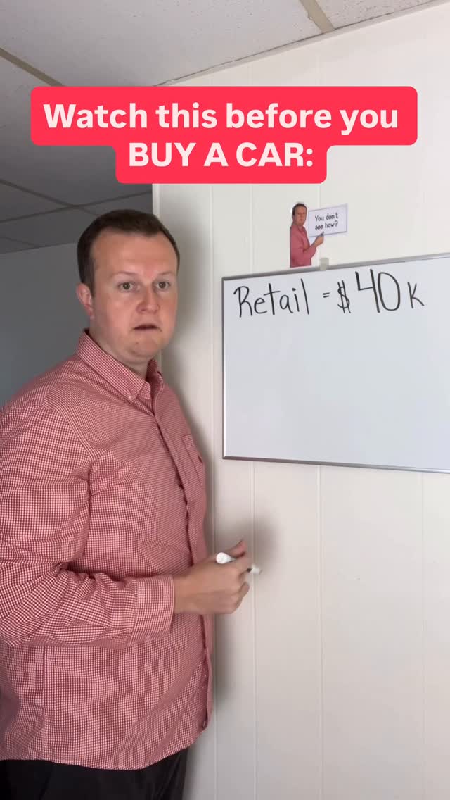 So the car is $55k ? NOOO because you were upsold on the extended warranty…you don’t see how? #lol #cars #skit