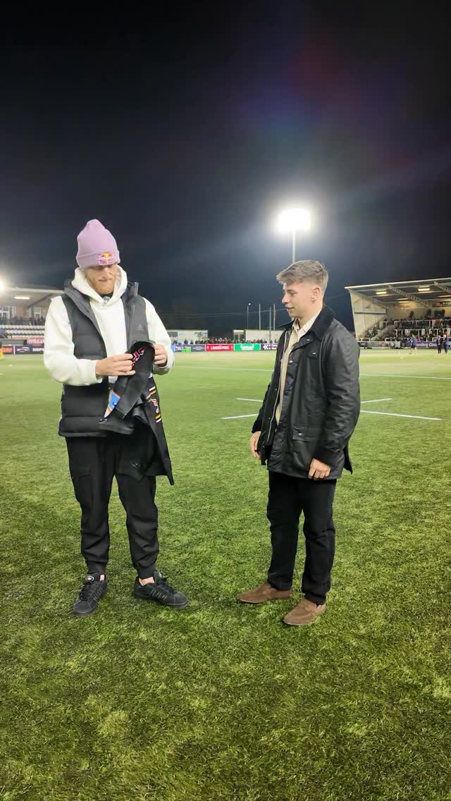 @stokesy in the house at Kingston Park ⚡️custom shirt 👀 by @stokesy