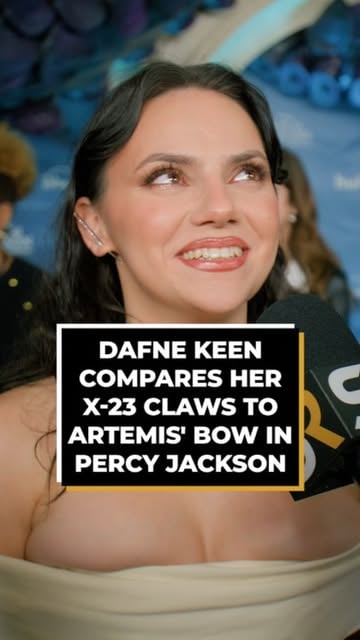 #DafneKeen compares her X-23 claws to #Artemis's bow in #PercyJackson 🏹

#PercySeries #PercyJacksonAndTheOlympians #PercyJacksonSeason2 #MCU #Marvel #MarvelCinematicUniverse #MarvelComics #MarvelStudios #XMen #X23 #LauraKinney #Wolverine #Logan