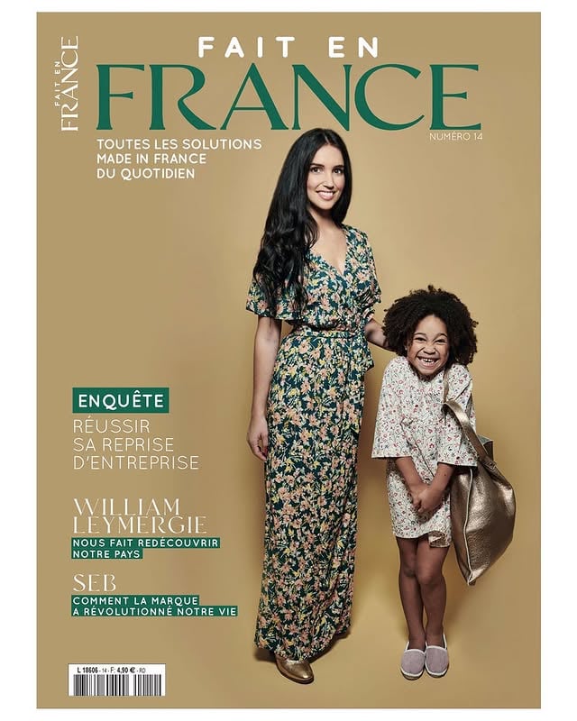 C’est le grand jour ❤️☺️le numéro 14 du magazine @faitenfrance_lemag, édité par la certification @originefrancegarantie sort aujourd’hui dans tous les kiosques en France. C’est notre première “Une” avec ma fille Bella Joy 🥰.Je suis très émue. Vous pouvez retrouver aussi d’autres photos mode de notre duo mère/fille à l’intérieur. Je voudrais remercier du fond du coeur le talentueux @antho_vitorino, expert du #madeinfrance et Directeur de publication et rédacteur en chef de #faitenfrance. Bravo pour ce magazine qui met en valeur notre savoir-faire français.💙🤍❤️.It's the big day ❤️☺️ number 14 of @faitenfrance_lemag magazine is out today in all newsstands in France.This is our first "One" with my daughter Bella Joy .I am very moved. You can also find other fashion photos of our mother/daughter duo inside.I would like to thank from the bottom of my heart the talented @antho_vitorino, expert of #madeinfrance and Director of publication and editor-in-chief of #faitenfrance.Congratulations for this magazine which highlights our French know-how.💙🤍❤️.#faitenfrance #madeinfrance #france #french #savoirfairefrancais #merefille #motherdaughter #frenchfashion #frenchmagazine #francaise #frenchie #motheranddaughter #mereetfille by @priscillaliaud