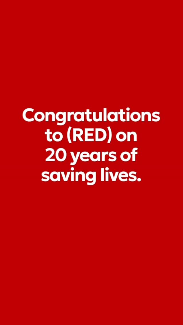 For the past 20 years, (RED) has been a powerful force in mobilizing resources to support the Global Fund’s lifesaving work. Congratulations on 20 years of extraordinary impact. by @thisisbillgates
