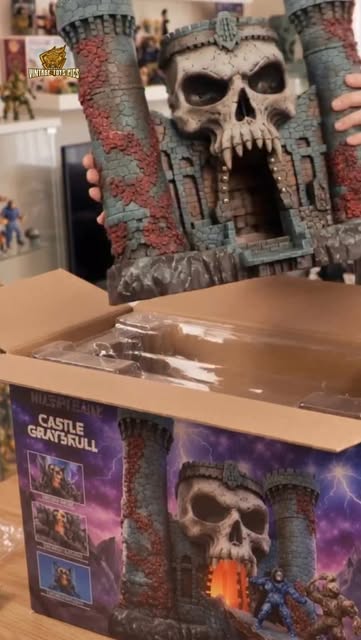 Wow 🤯

#vintagetoys #mastersoftheuniverse #heman  #castlegrayskull