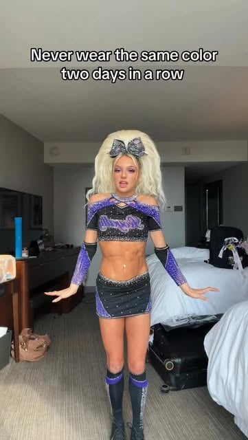 Do you have one or two unis #cheer #cheerforlife #uniform #blily