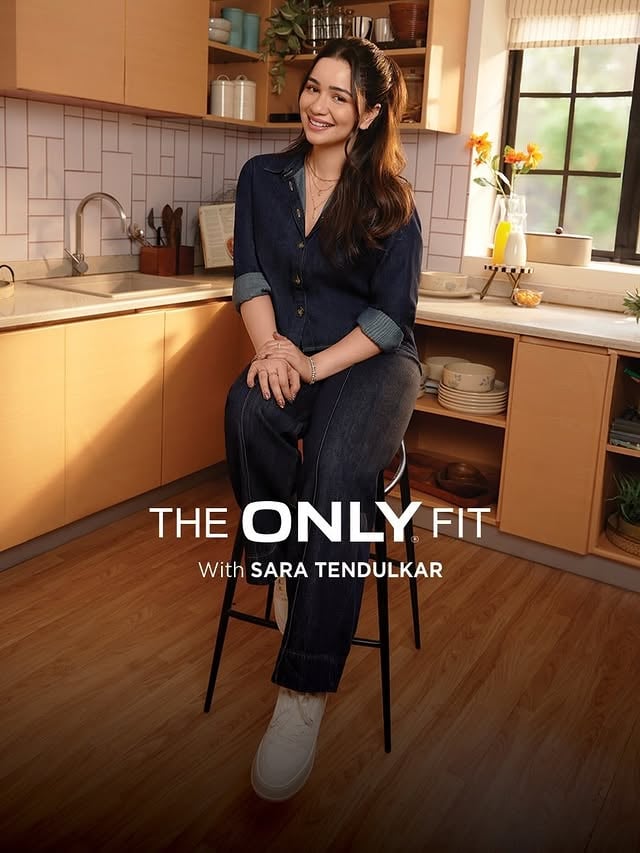 @saratendulkar in her ONLY fit 🙂‍↔️🌷Shot by @vidhigodha (Fitcheck, Spotted In ONLY, Closet Goals, Women In Denim)#ONLYIndia #TheONLYFit #ONLYxSaraTendulkar #DenimSeason(Second image is not shot by me :) by @vidhigodha