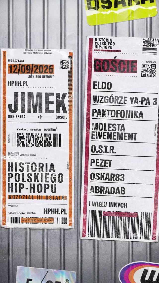 Obecność Abradaba na tym koncercie jest monumentalnie ważna, to piękna wiadomość. Nie tylko ja, myślę że całe Bemowo będzie rapowało wszystko z pamięci i będziemy na tej scenie razem. Pezet to dla mnie oczywiście mój pierwszy hip-hopowy kawałek “Nie Muszę Wracać”, gdyby nie powstał kto wie czy robilibyśmy ten koncert. A Oskar to po prostu zwierzę, wielki talent i wulkan nowej stylówy i ogromna ciekawość tego co jeszcze możemy zrobić by @jimek._