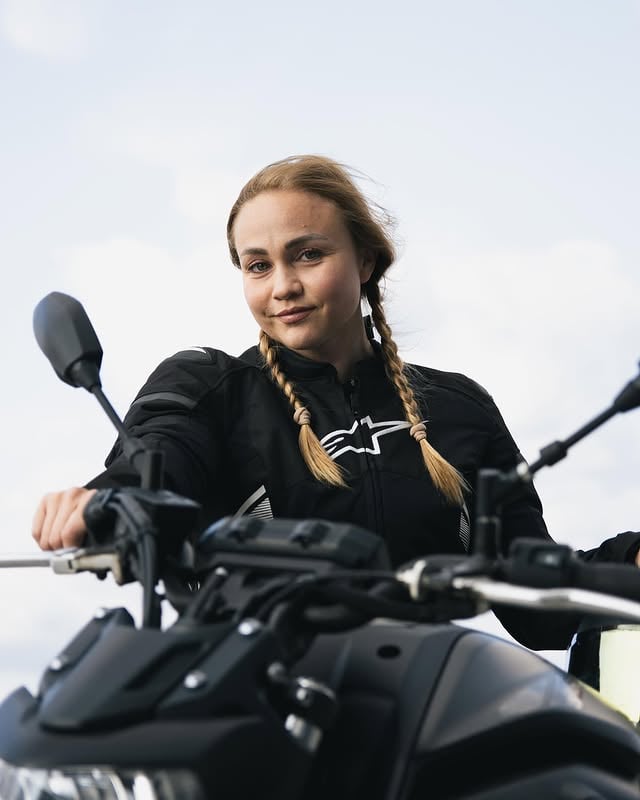 On my 🏍️ captured by @johanphee 📸 by @angelicaenberg