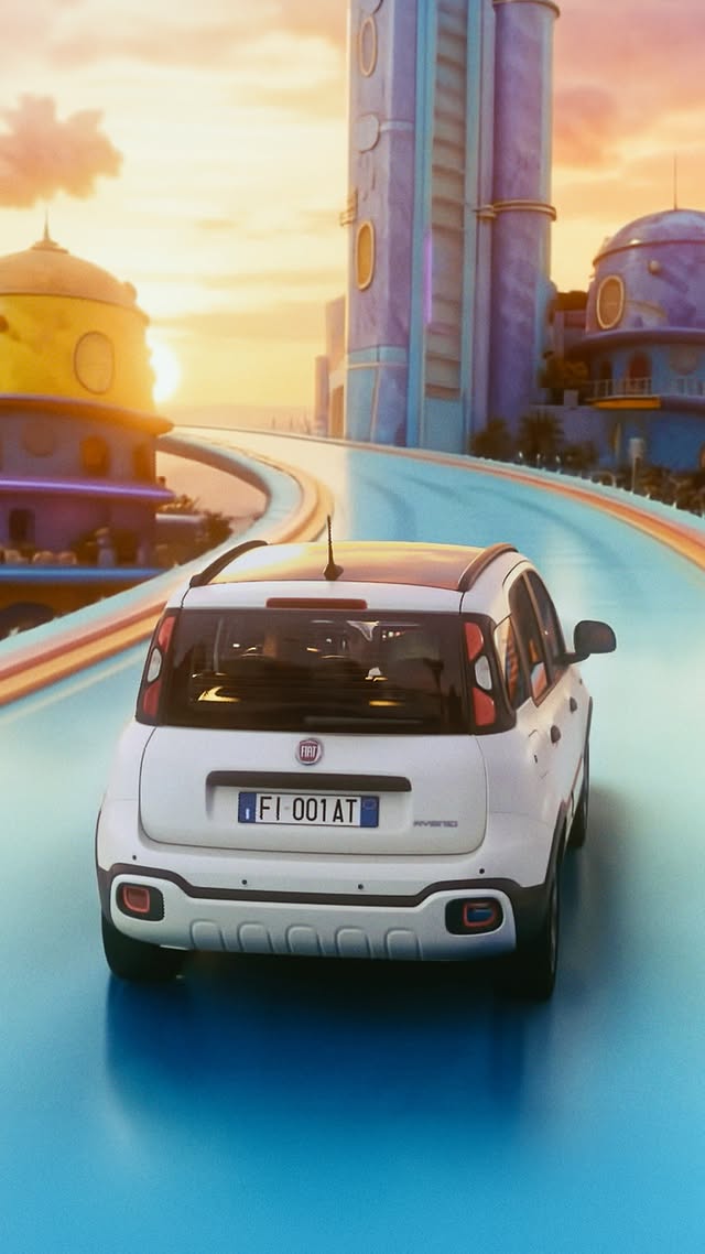 POV: your bro just nailed that parallel park.⁣Thanks to Pandina’s parking sensors.⁣⁣The most beloved Italian in the universe. by @fiat
