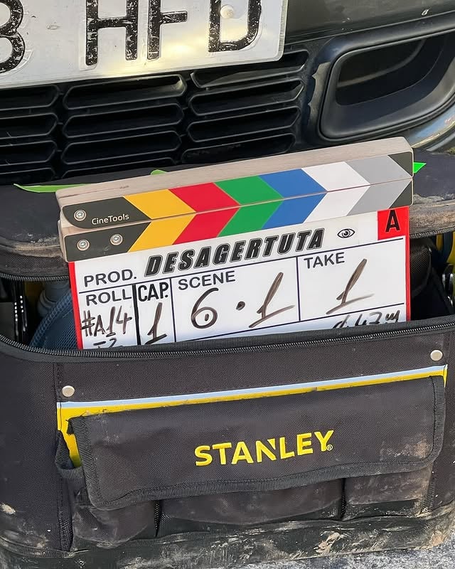 [DESAGERTUTA/DESAPARECIDO]Una nueva aventura que me hace muchísima ilusión. Grabando en casita, por fin ❤️‍🔥🎬 @netflixes @grupoizen @zebra_producciones @eitb @pausokaentertainmentsl by @ane.rot