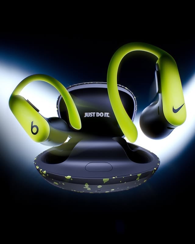 The Nike Powerbeats Pro 2, featuring secure fit, Active Noise Cancelling, sweat and water resistance and Nike Run Club compatible heart monitoring to help athletes lock in.Get yours now at apple.com, nike.com, and select Apple Stores in the United States, United Kingdom, China and Singapore.