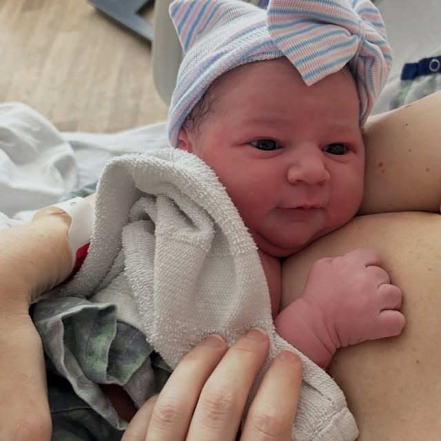 It’s a GIRL! 🎀🩰❤️🎀Introducing Miss Filomena Helen Dans! Named after two of her great grandmothers and Matriarchs of our families, Baby Fifi arrived 9lb 5oz and 22 inches long via VBAC (my 4th!)! We’ve had a busy couple of days settling in together and I have to say that wow - Life is SWEET!!! Becoming a Mom has been a dream come true for me, and with each new addition the love for our family deepens tremendously. Paul and I are so thankful to welcome our FOURTH DAUGHTER, together, happy and healthy!!! I really thought it was a boy 💙 so this was a terrific surprise! cannot believe I’m now a MOM of FIVE!!! 🐣🎀Thank you all for the prayers and well wishes along the way!! by @balletbeautiful
