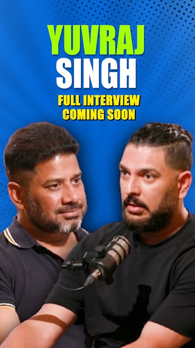 YUVRAJ PODCAST: Teaser: Yuvraj Singh Opens Up on Dhoni, Virat-Rohit and The Back Story of Abhishek#yuvrajsingh #ipl2026 #yuviinterview #indiancricket #cricketpodcast #sportstak #worldcuphero #cricketinterview #teamindia #cricketfans #IPLTalk #cricketlovers #yuvi #sportstakexclusive #viratkohli #rohitsharma #msdhoni #kapildev #vaibhavsuryavanshi #abhisheksharma #sanjusamson #vikrantgupta by @sportstakofficial
