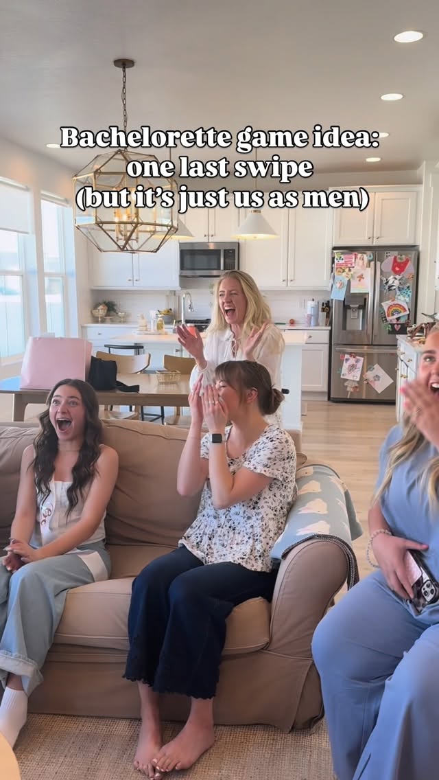 The FUNNIEST thing ever!!! 😂Tell us who you think is the hottest man!👇#bachelorettegame #bacheloretteparty #bacheloretteidea #turningusintomen by @mentionables