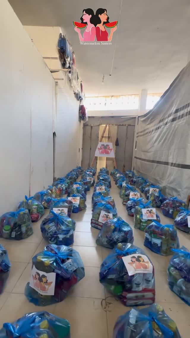 Because of you, 70 families in Gaza have food on their tables this week.This wasn’t us, this was your generosity in action. We are simply the bridge between your kindness and the families who need it most. Because you showed up, each of these families now has enough food to get through at least the next week.In a place where uncertainty is constant, you created a moment of relief, dignity, and care.Thank you for making this happen. ❤️🍉#watermelonsisters #gaza videography by @ahmed_altartour by @diasporas_daughter