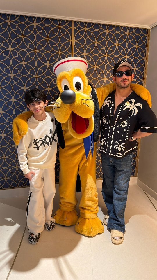 Sailing from Singapore, just the three of us ❤️🚢This Disney Cruise was truly something special for our little family. Watching my son’s excitement was the best part especially when we saw me in the roller coaster at sea… what a thrill that was! 🎢✨From meeting his favorite Disney characters to enjoying every little detail on the ship, it felt like pure magic. And that night, the fireworks over the ocean 🎆… standing there with Neha and Ayaan.. I just wished time would pause.With so much to do from pools to shows at the grand theatre..every moment felt unforgettable. Grateful for these beautiful memories we made together 💙#DisneyCruise #RollerCoasterInCruise #FamilyMoments #MagicalMemories #SingaporeDiaries