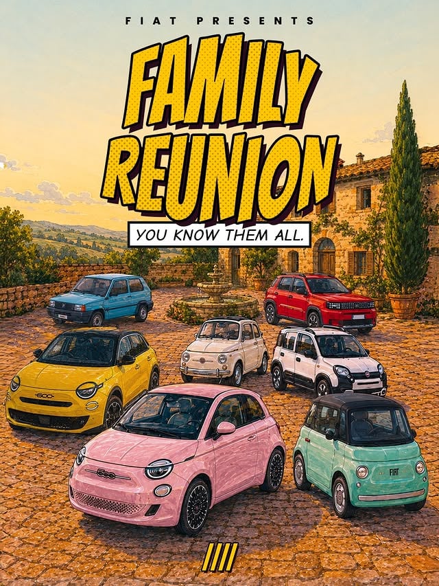 Happy International Family Day 🧡 ​​⁣#Fiat by @fiat