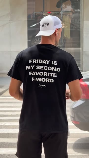Wonder what his favorite word is then
#quoteoftheday #funnyshirt #friday #afterparty #weekend