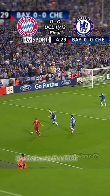 Bayern vs Chelsea UCL Final 11/12

The 2012 UEFA Champions League Final between FC Bayern Munich and Chelsea F.C. had EVERYTHING. FC Bayern Munich controlled the game Chelsea defending for their lives It felt like only a matter of time. Müller Breaks the Deadlock Bayern thought they’d won it. But then, Drogba’s Legendary Header One of the coldest moments in football history. Arjen Robben penalty saved by Petr Čech Chelsea refused to break. Penalty Shootout Madness Final penalty: Didier Drogba Chelsea become European champions for the FIRST TIME EVER. 👑 Second Greatest UCL final ever? Like, Share and Follow for more football content! #Chelsea #Bayern #UCL #ChampionsLeague #UCLFinal ChelseaVsBayern DidierDrogba Drogba PetrCech ThomasMuller Robben Football Soccer Futbol FootballHistory Legendary Underdog PenaltyShootout Final FootballHighlights EliteFootball WorldFootball MatchDay BigGame HistoricNight BlueIsTheColor FootballFans SoccerFans Viral Trending FootballShorts Shorts