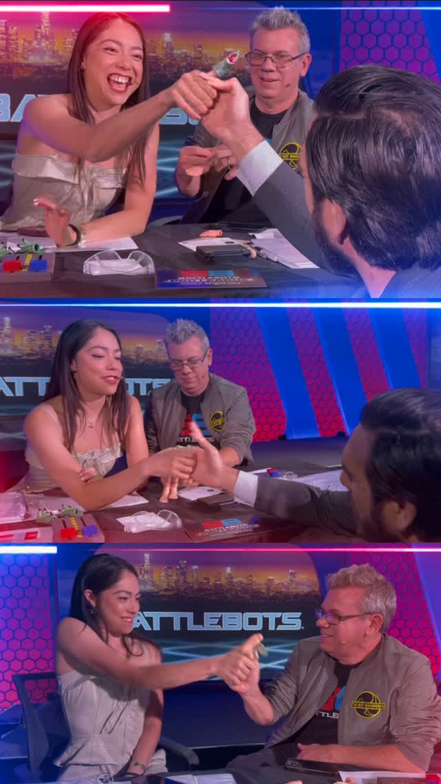 From the chaos behind the cameras to the hits inside the BattleBox 🤖🔥 filming Pro League was an absolute blast. Huge shoutout to the cast, crew, builders, and everyone who made these weeks unforgettable. Already counting down till the next one 👀#battlebots #vegas #robotfightingtime #ProLeague #live by @battlebots