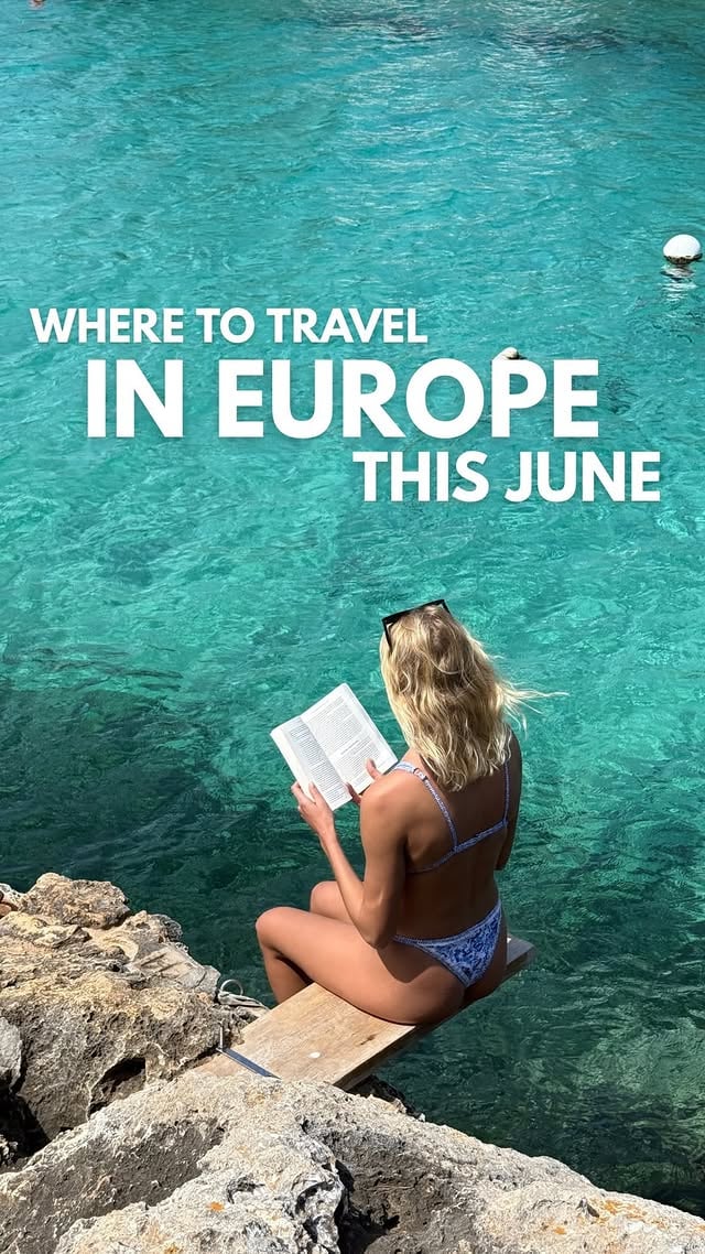Where to travel in Europe this June ✈️ My top 3 underrated destinations to travel to in June, let me know if you like this style of video and I can make it into a series?!📍 Menorca, Spain 🇪🇸 The most chill of the Balearic Islands, famous for is bright blue coves & gorgeous beaches. Plus there’s cute towns, castles & plenty of hiking trails to explore (in fact there’s whole coastline is a trail!)📍Plovdiv, Bulgaria 🇧🇬A diverse and affordable city break destination. It combines ancient Roman ruins and traditional colourful houses with street art and an epic cafe culture. Plus there’s seven hills to climb & see stunning views from, definitely one to visit before it gets hyped! 📍 Zagori Region, Greece 🇬🇷 An untouched hiking destination away from the crowds. There’s gorgeous trails, traditional villages and one of the deepest gorges in the world to explore. Plus Meteora is close by, where you can see iconic monasteries on mountain tops! I have a travel guide for Menorca on my website & I’m heading to the Greek mountains next month so stay tuned for my recs! ♥️ #traveltips #junetravel #travelblogger