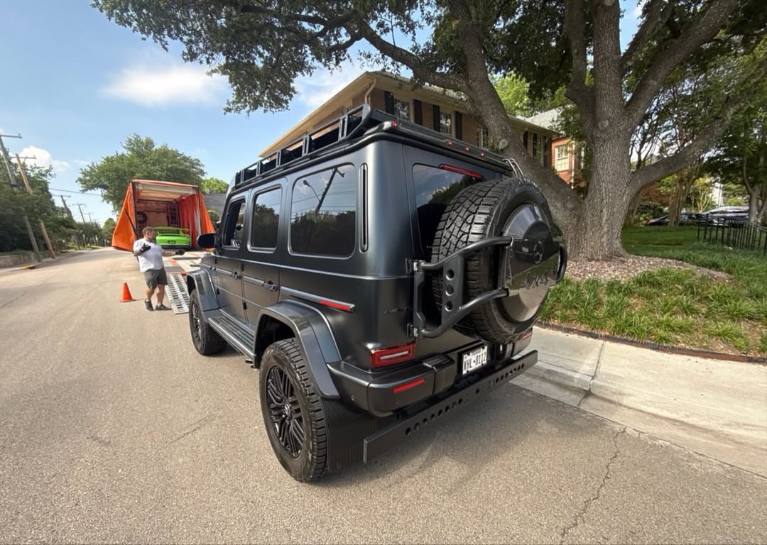 DALLAS 2 LV for my brother @farhanrnaqvi SAFE NOT STOLEN!! #GwagonSquared #G63 by @pcny