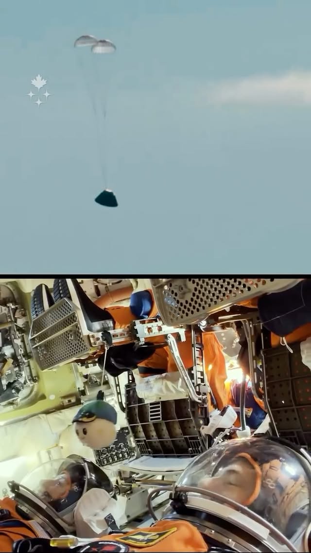 POV: You’re inside Integrity with the Artemis II crew for reentry all the way to splashdown.