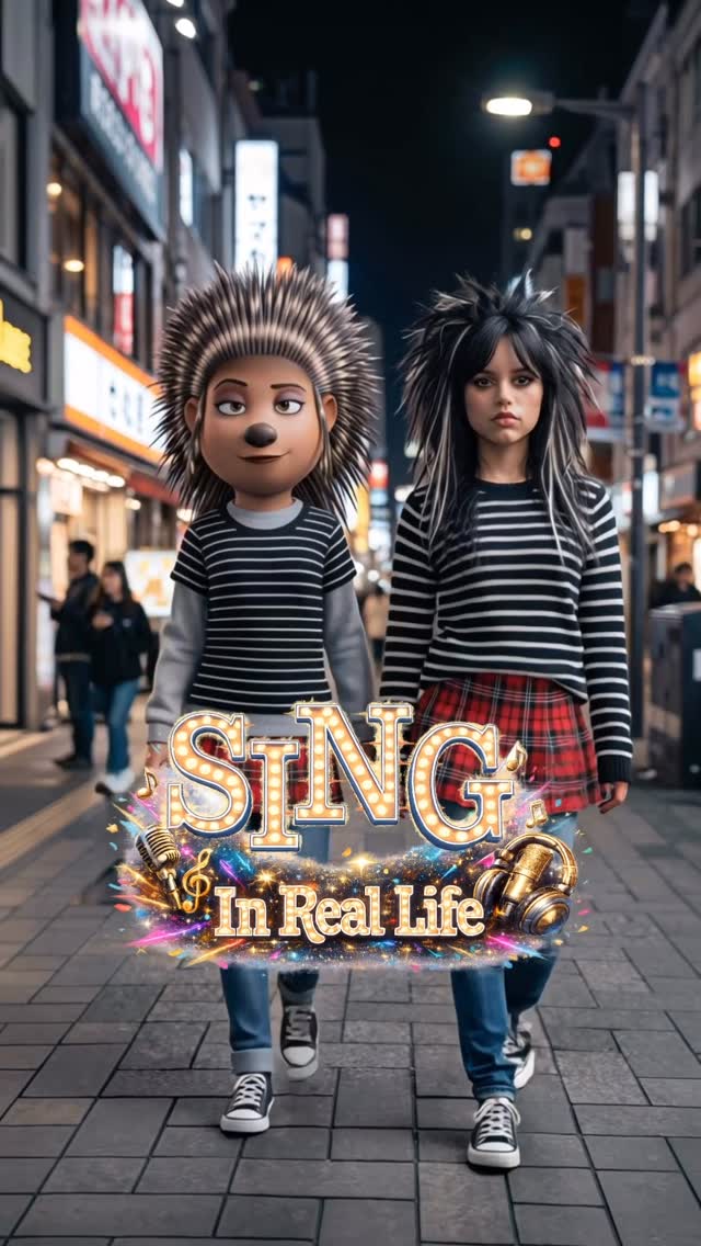 What if Sing Was Real? 🎤🐷 | Sing Catwalk! #pixverse #pixverseai #sing #sing2 by @cartoonrealism0