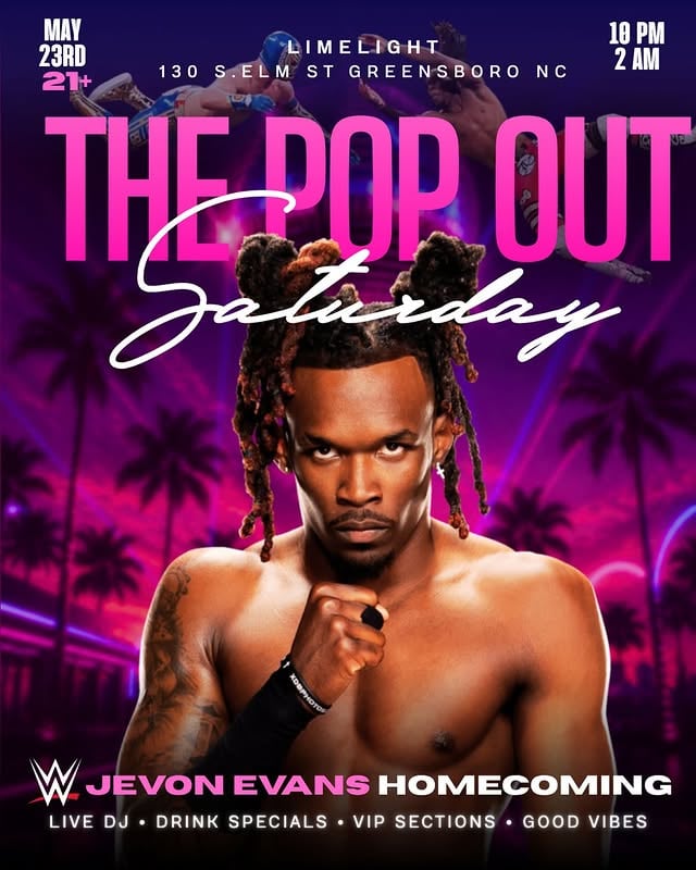 🔥GREENSBOROOOOOOO🔥 We At Limelight, Downtown Greensboro, This Saturday, Celebrating Not Only Me But The Cityyyyyyyy!! $15 At The Door, Ya’ll Pop Out And Turn Up Wit Da Bruddaaa⚠️⚠️⚠️⚠️ #TheYoungOG #Limelight by @wwejevonevans