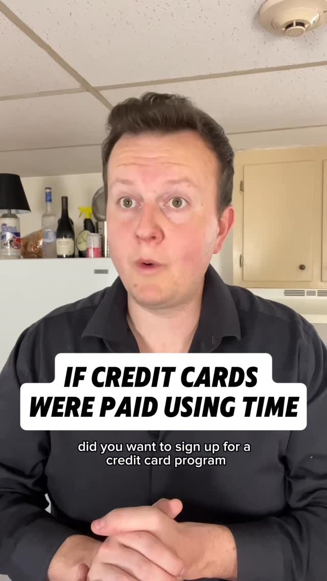 Poor guy will have built a small city if he keeps making the minimum payment #creditcards #lol by @itsbobbyfinn