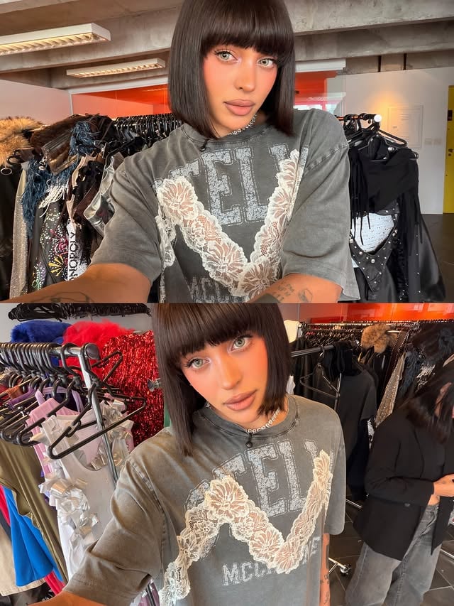 // @stellamccartney + @hm ╱|、 (˚ˎ 。7 |、˜〵 じしˍ,)ノ by @pabllovittar