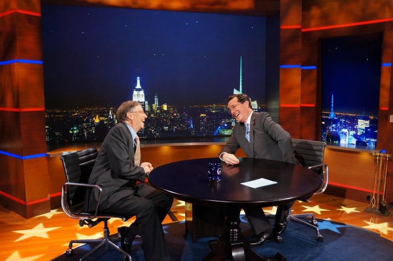 No one blends wit, wisdom, and heart quite like @colbertlateshow. Congratulations on an extraordinary run. by @thisisbillgates