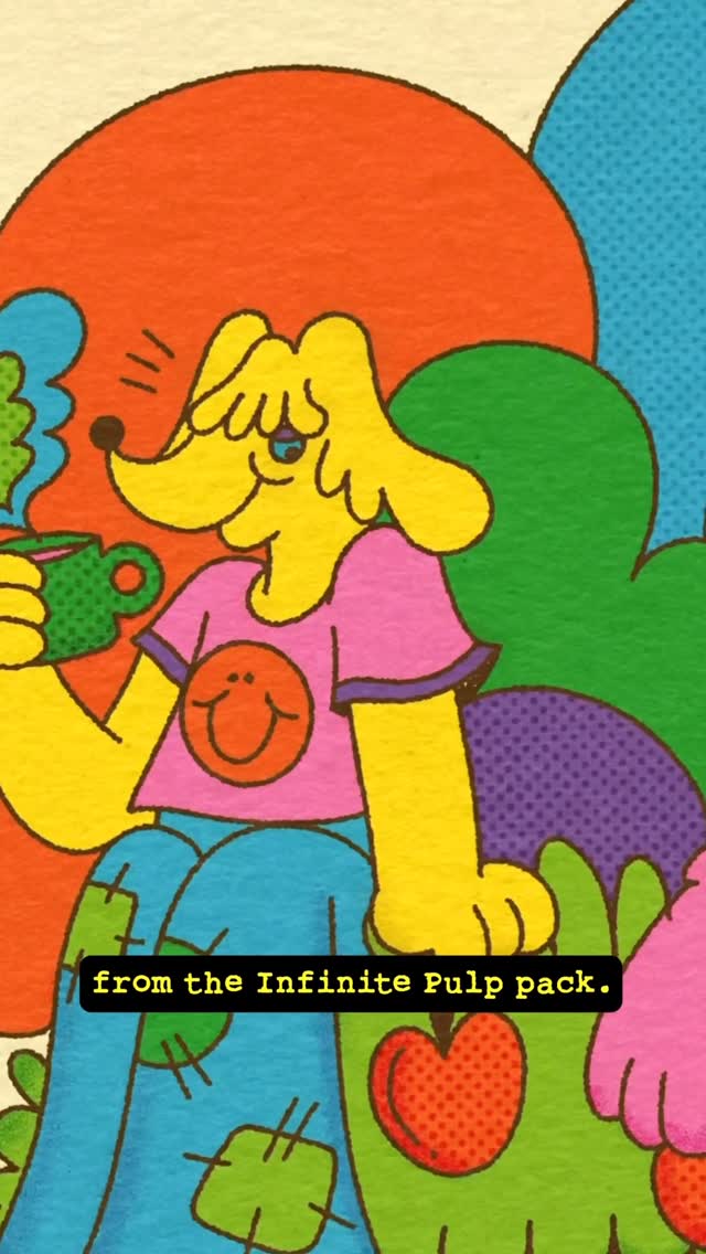 @dreyfus.art’s illustration practice was built from the ground up with nothing more than a 365 day drawing challenge and deep obsession with 60’s and 70’s fashion, cartoons, and music. Her self-taught approach allowed her create her own alternate universe filled with colorful characters and psychedelic places that she effortlessly crafts using her playful observations from the world around her. Our brushes originally came into the picture via a friend’s recommendation and stuck around for good reason. Here Ashley talks through the TGTS tools in her kit and how they keep her experimenting. Comment “tool talk” to get a link to our recent interview with Ashley straight to your DMs. by @truegrittexturesupply