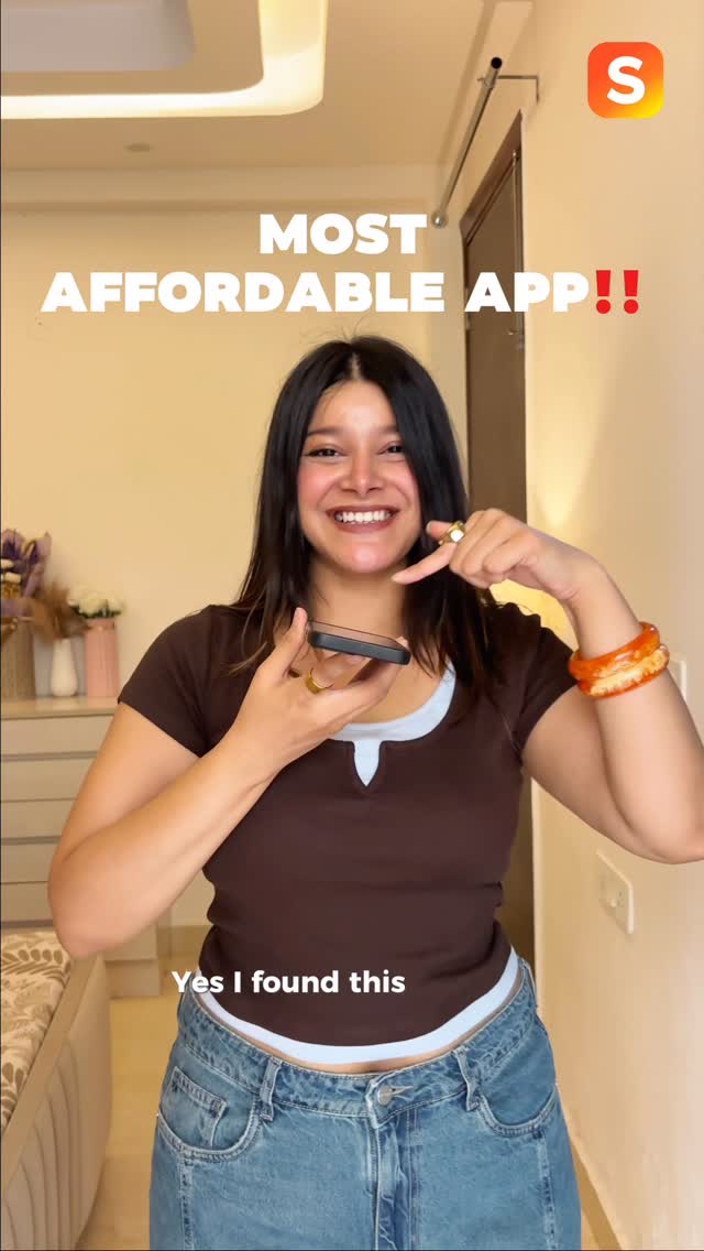 Most affordable app in the market ✨And it’s not just shopping… it’s smart saving too 👀.Shop more. Spend less. That’s the vibe 💸@shopsy_app @shopsy_selects ....Shopsy..#shopsyloot #shopsy #affordableapp #budgetshopping #smartshopping deals by @kajal_goyal__