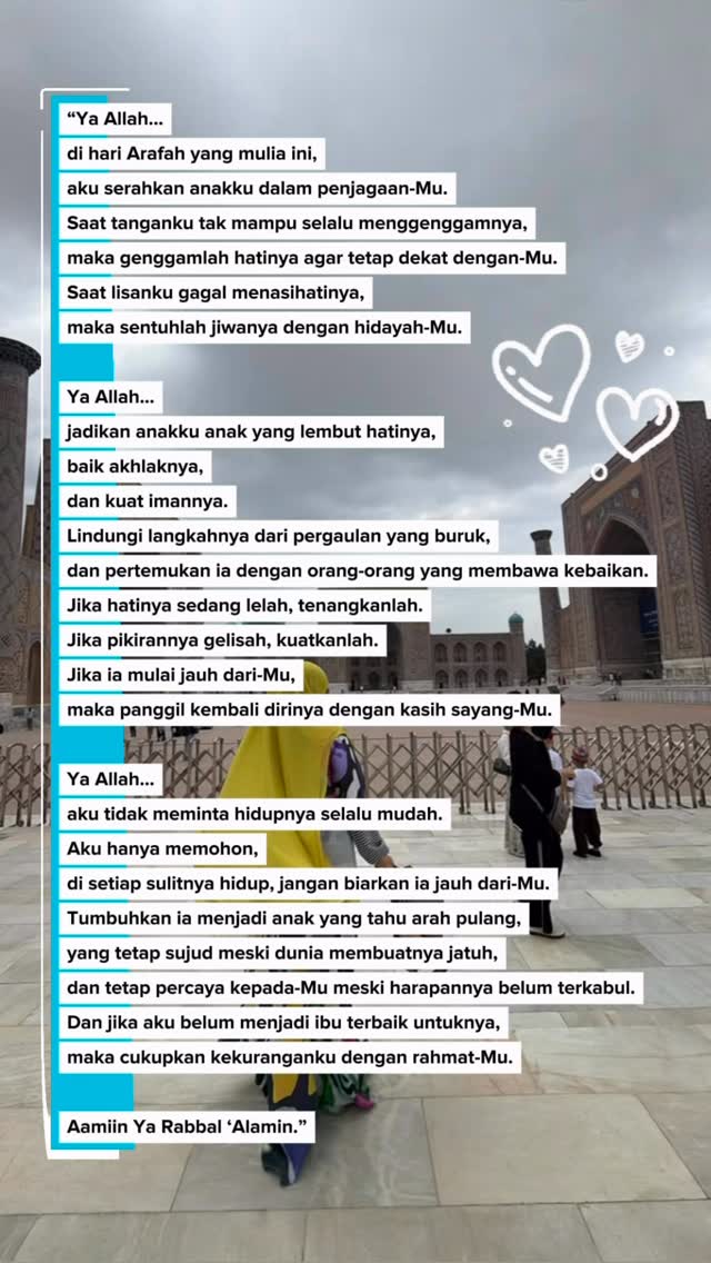 ...Allahummabarik.Assalamualaikum warahmatullahi wabarakatuh ..Bismillaah ...Doa terbaik dan selalu bersyukur setiap harinya Biidznillaah 🤲Aamiin Yarabballaamin.#beranda #foryou #masukberanda #fyp #ustadadihidayat .. by @ukhti_irma_p
