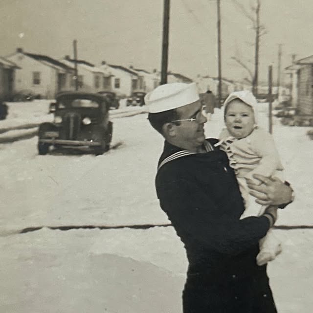 My Dad and great Uncle Harry Miller ❤️ I see our little Filomena in my Dad’s smile here! What a special moment to have captured of our beloved War Hero with my Dad as a baby. I never got to meet my great Uncle Harry because he was Killed in Action April 1, 1945 when he landed on Okinawa. Today we remember our fallen American heros, family and loved ones who made the ultimate sacrifice for all of us. Happy Memorial Day and God Bless. ❤️🇺🇸 by @balletbeautiful