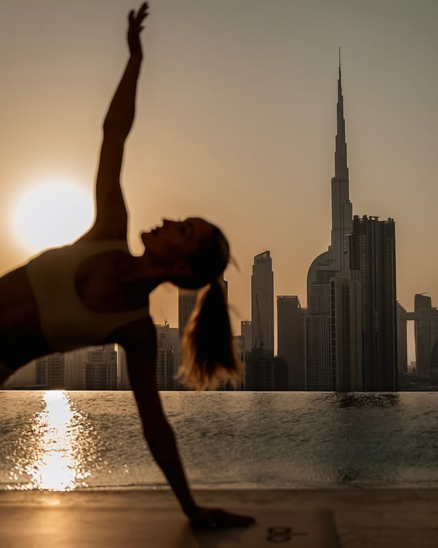 Today’s affirmation: I radiate warmth and light. by @aloyoga
