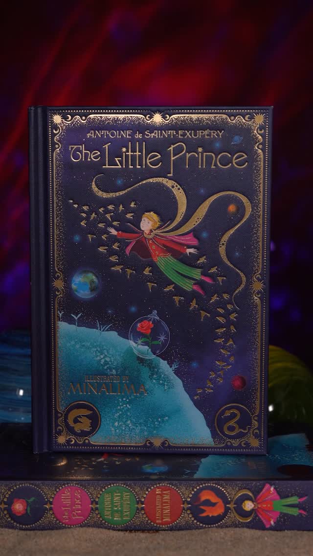 Follow The Little Prince on his adventures across the universe, one page at a time 🪐🗺️⁠⁠🌟 The Little Prince: MinaLima Edition is now available at minalima.com by @minalimadesign