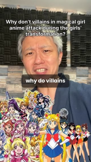 Why don’t villains in magical girl anime attack during the girls’ transformation?

——————
▶︎ Hi, I’m Kyota Ko, the author of Amazon Best Sellers: 
—Folk Tales of Japan (audiobook available)
—Underdogs of Japanese History (audiobook available)
—Horror Tales of Japan
—Love Tales of Ancient Japan

Please check out my books on Amazon or my homepage ☺️: https://kyotako.myportfolio.com/

#anime #sailormoon #prettycure #villain
