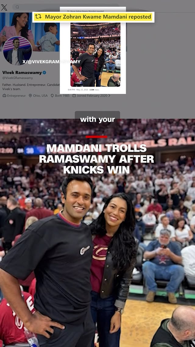 New York Mayor Zohran Mamdani tells CNN's @kaitlancollins that he's proud to see the Knicks make it to the NBA Finals for the first time since 1999.Read more at the link in our bio. by @kaitlancollins