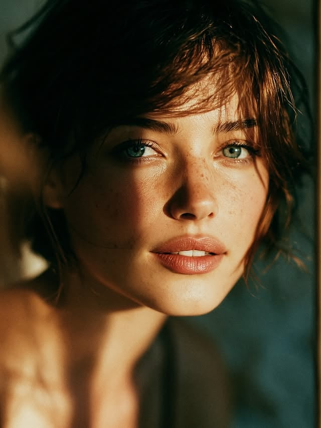 1,2,3,4 or 5? which one do you like most ?Strength isn’t about being unbreakable. It’s about showing up exactly as you are. Another one crafted with midjourney and my LR presets. #zavisual #portrait #midjourney #strength #beauty by @zavisual