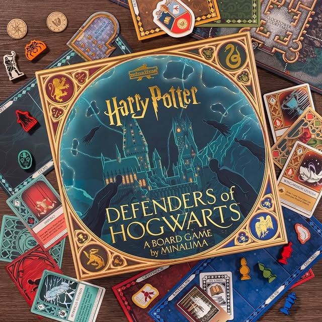 From the graphic designers of the Harry Potter film series comes Defenders of Hogwarts™ – a whole new tabletop adventure set in the wizarding world. ⁠⁠Sign up now to be the first to hear about news and launch updates and to get your bonus exclusive pin.*⁠⁠Will you defend Hogwarts? Or will you join the Dark Forces? The choice is yours.⁠⁠*T&Cs apply by @minalimadesign