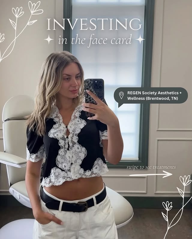 Some people invest in stocks. I invest in the face card 😉✨Stopped by @regensocietyaesthetics for a full consultation, facial assessment, and treatment mapping before moving forward with Dysport and a Nefertiti Lift. I also had bloodwork done because I’ll be starting GHK-Cu peptides next week, and I loved that they wanted to establish a baseline before recommending anything.One of the biggest things that stood out to me was how personalized everything felt. My NP, @injector_lolo , took the time to explain every step of the process and answer all of my questions, which made me feel so comfortable.Can’t wait to share my results with you guys over the next few weeks 🤍#RegenSocietyAestheticsPartner by @yureyvna