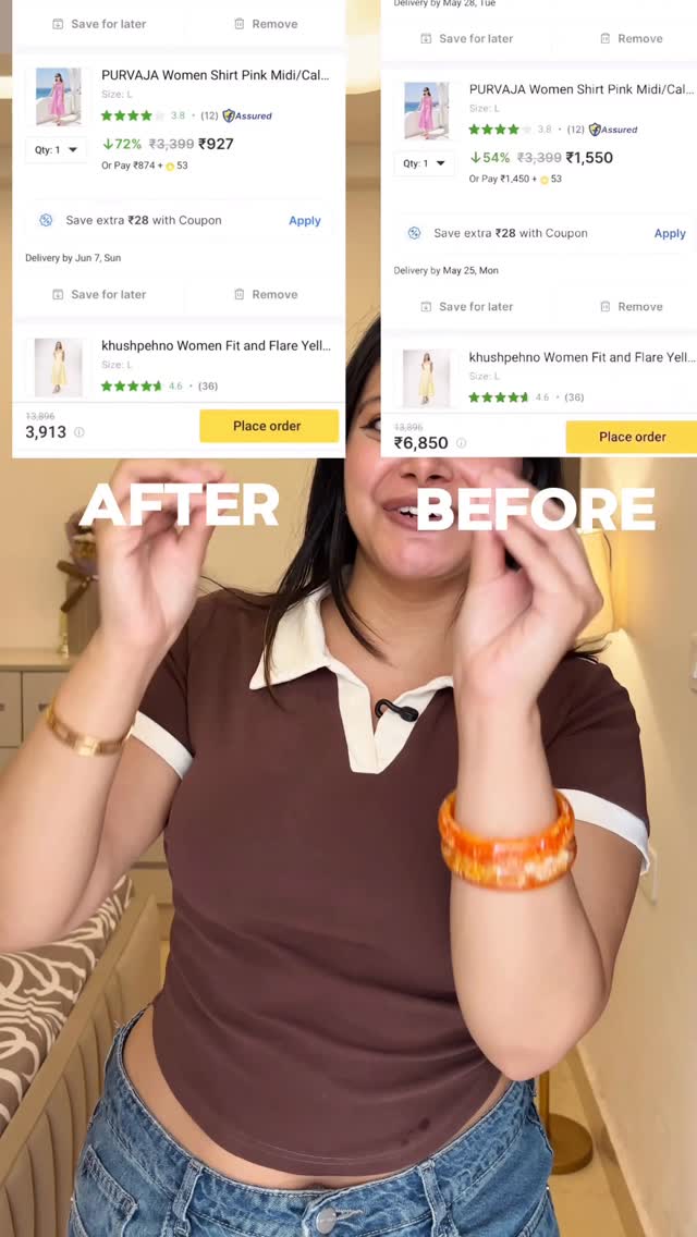 Grab your favs ✨comment for links 💓.....Flipkart sale, flipkart deals, flipkart discounts#FlipkartFashion #FlipkartGRWMsale #FlipkartStyle #FKPriceDrop by @kajal_goyal__
