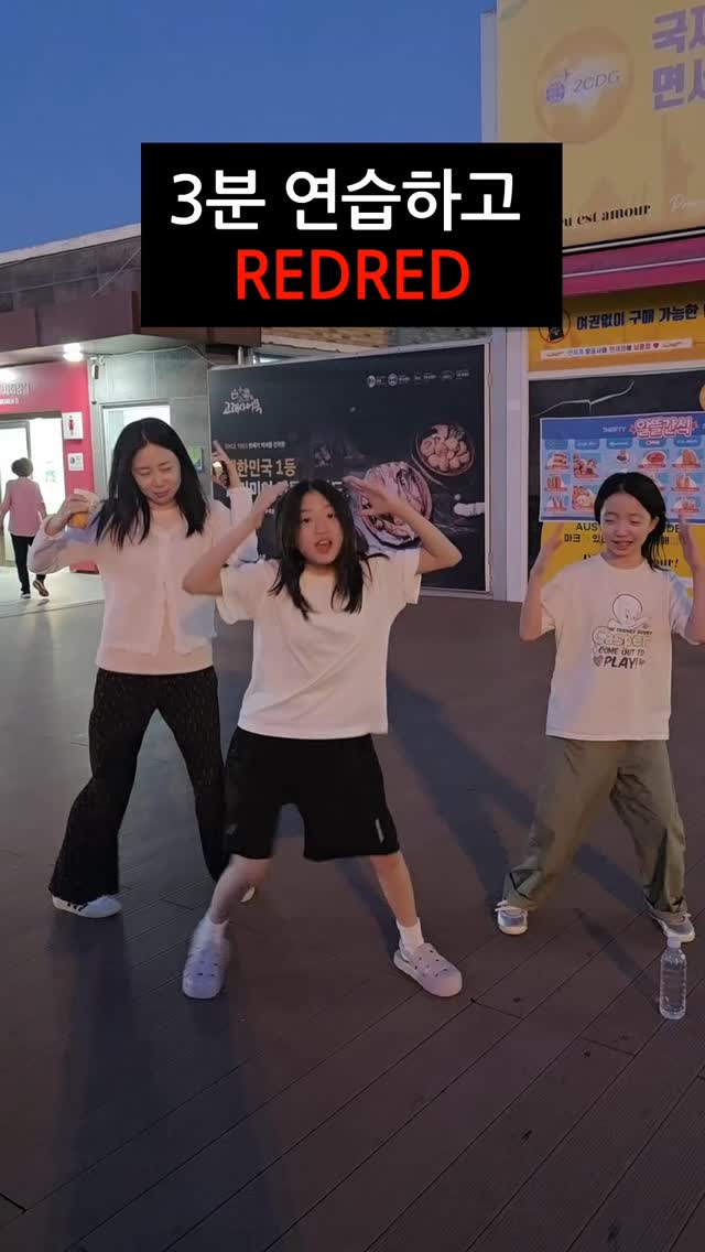 휴게소에서 갑자기 REDRED 챌린지 ㅋㅋㅋㅋㅋ #뚜아뚜지 by @sua_suji