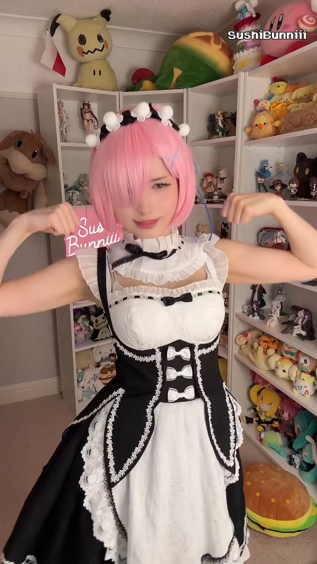 Sorry I don’t fill out the dress 😅
♡ Re:Zero リゼロ Ram ラム Cosplay ♡

#fyp #rezero #ram #anime #cosplay