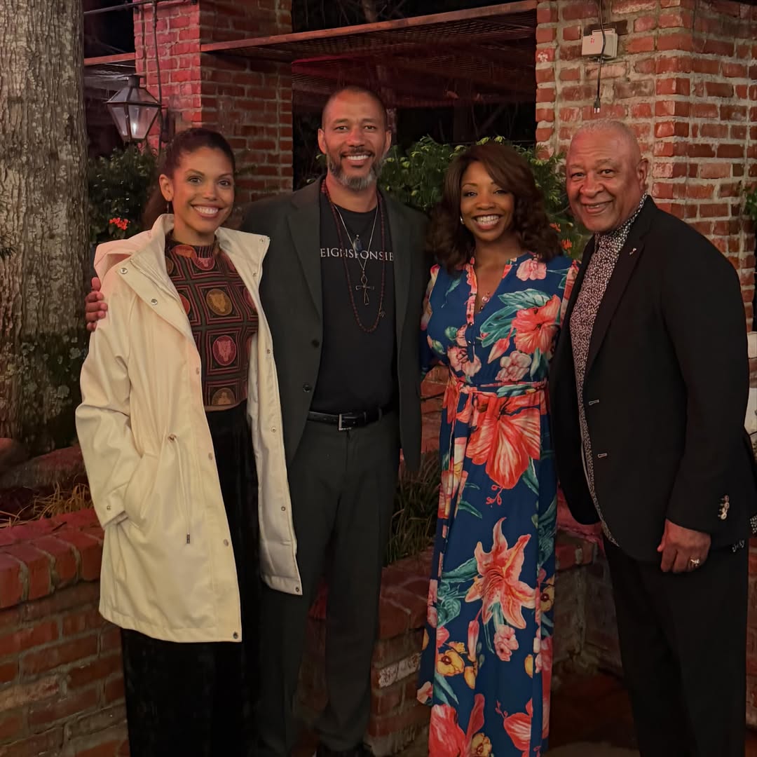 So much LOVE in these photos. A full circle moment destined to happen. My Queen @karlamose . My godmother @yolonda_m_lankford . The Wizard of OZ himself @ozziestlwizard . Let’s keep these memories going!!! by @karlamose