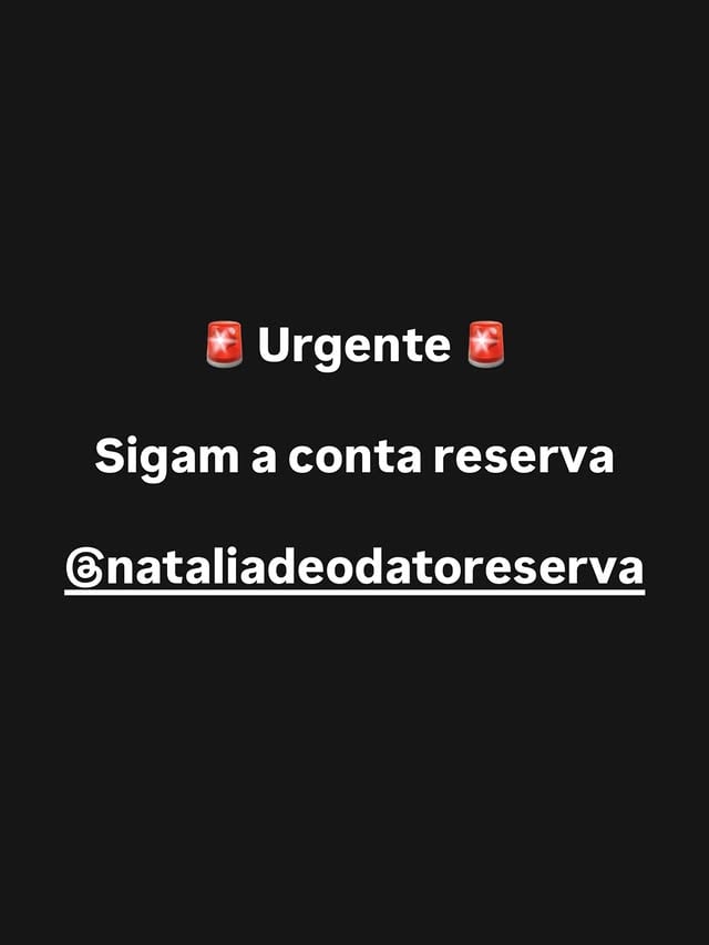 Vou explicar tudo por lá!Já segue pra não perder nada! by @natalia.deodato