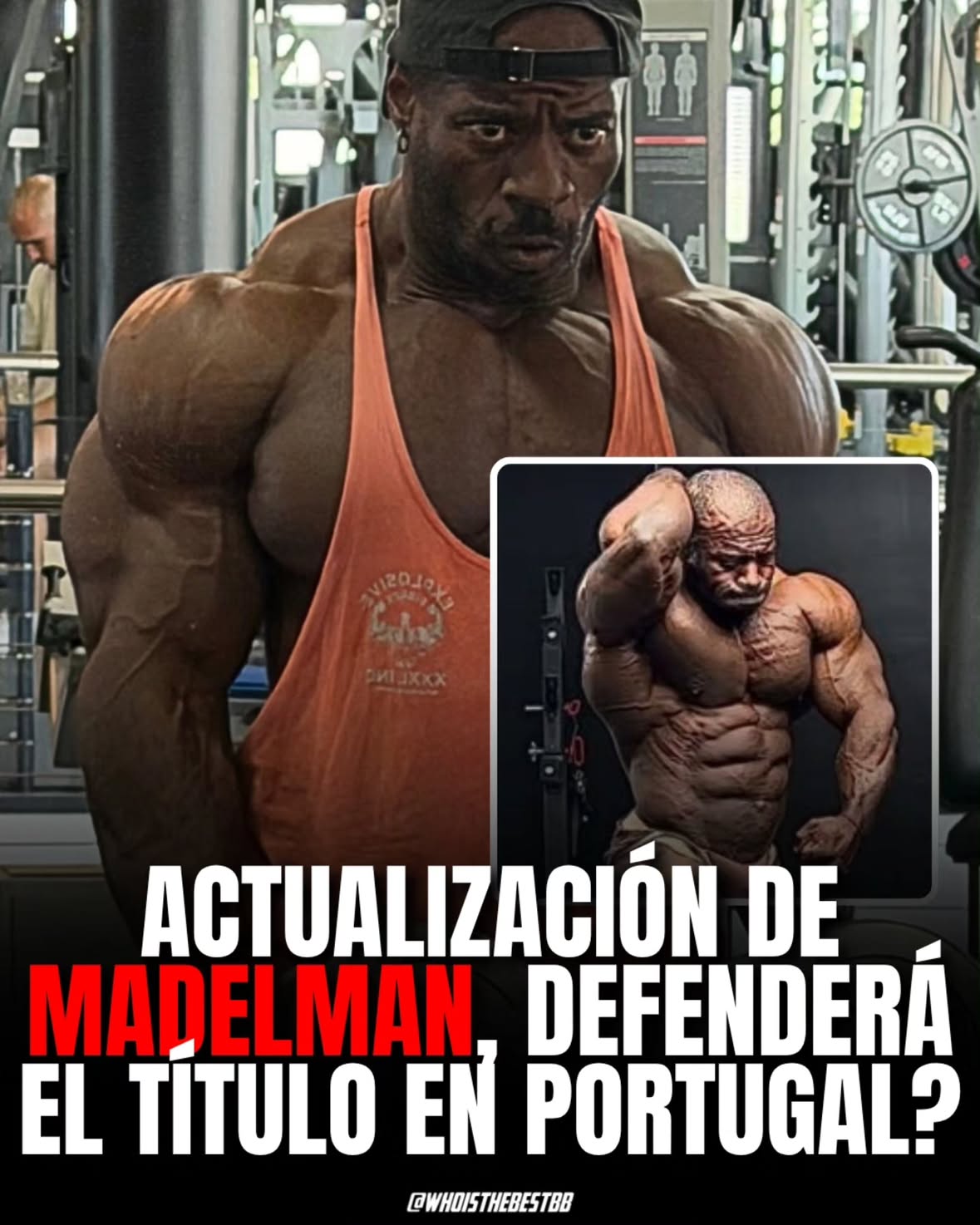 @madelman_ 2.0

De la mano en esta ocasión de @josesuarezprego Chema buscará su pase al Mr Olympia 2026, creéis que optará por define el título del @mrbigevolution frente a @nihat.kyaa o buscará sobresalir en otro campeonato de la temporada?🤔

@pomps.place "WHO10" 🧬
@prohestia_ "WHO10" 🏷️
@gym_pin "WHO10" 🏋🏻
@prozis @prozisespana "WHO"💊

#WHOISTHEBESTBB #212lbs #madelman #culturismoespañol #culturismo