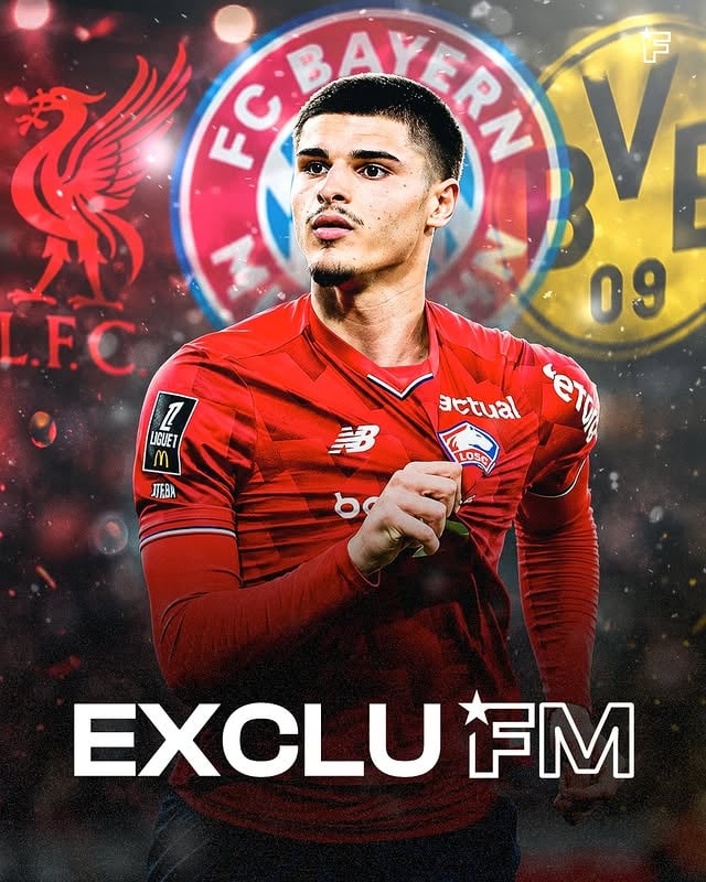 🚨EXCLU FM : Lille réclame 70 M€ pour lâcher Mathias Fernandez-Pardo fraîchement appelé avec la Belgique 🇧🇪 pour le Mondial ! 💰 Liverpool, le Bayern Munich, Dortmund et d’autres clubs anglais sont très intéressés par l’attaquant du LOSC ! Dans quel club vois-tu Fernandez-Pardo la saison prochaine ? 👀 by @footmercato