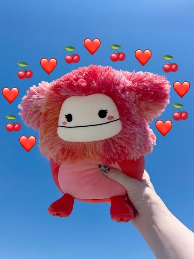 Zinnia is the cherry on top of a new month 🍒Available now exclusively at @target! by @squishmallows